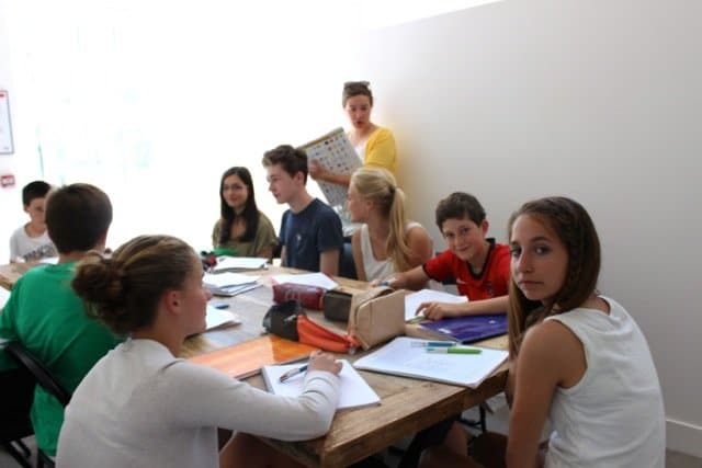 Stage d'adolescents en anglais au châteaux des langues